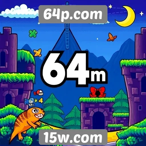 Jogos clássicos e retro disponíveis no 64p.com